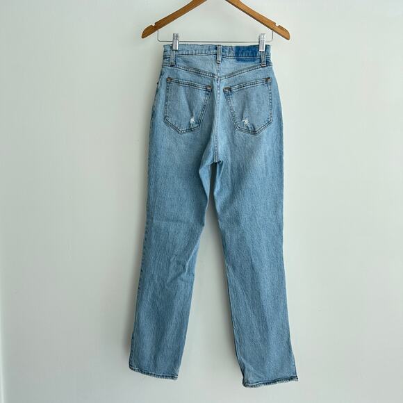 Abercrombie & Fitch Jeans Womens 26 x 30 90s Straight Ultra High Rise Curve Love - Picture 11 of 12